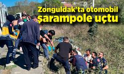 Zonguldak'ta otomobil şarampole uçtu: 5 yaralı