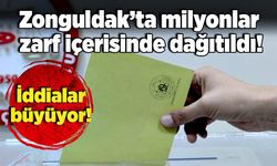 Zonguldak’ta milyonlar zarf içerisinde dağıtıldı!