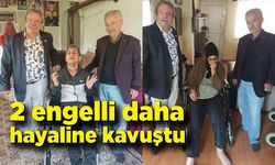 Zonguldak'ta 2 engelli hayaline kavuştu
