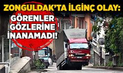 Zonguldak’ta ilginç olay: Görenler gözlerine inanamadı!