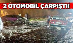 Karabük'te 2 otomobil çarpıştı: 3 yaralı