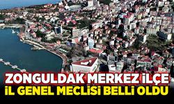 Zonguldak Merkez İl Genel Meclisi Belli Oldu