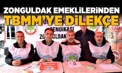 Zonguldak emeklilerinden TBMM’ye dilekçe