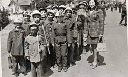 Madenci çocukları 23 Nisan törenlerinde