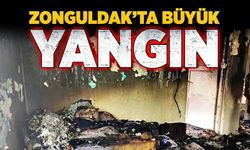 Zonguldak’ta büyük yangın: 1 kişi hastaneye kaldırıldı
