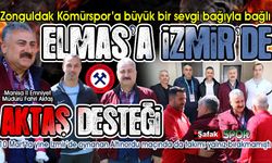 Manisa İl Emniyet Müdürü Fahri Aktaş, Bucaspor maçında Zonguldak Kömürspor’un yanında