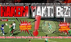 Ali Yılmaz, Zonguldak Kömürspor'un kaderiyle bakın nasıl oynadı... Sözde A klasman hakemi!