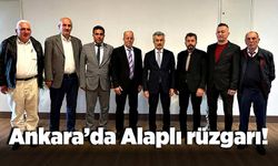 Ankara’da Alaplı rüzgarı