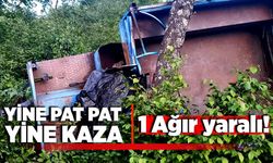 Yine pat pat yine kaza: 1 Ağır yaralı!