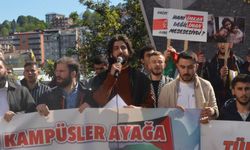 Zonguldak Bülent Ecevit Üniversitesi öğrencileri ‘Gazze için kıyama kalk’ nöbetini tamamladı