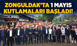 Zonguldak’ta 1 Mayıs kutlamaları başladı!