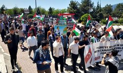 Karabük’te öğrenciler Filistin için yürüdü