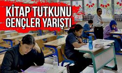 Zonguldak'ta kitap tutkunu gençler yarıştı