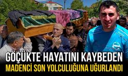 Göçükte hayatını kaybeden madenci dualarla uğurlandı