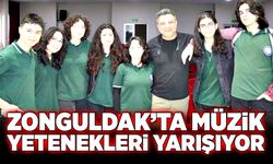 Zonguldak’ta müzik yetenekleri yarışıyor