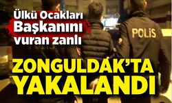 Ülkü Ocakları Başkanını vuran zanlı Zonguldak'ta yakalandı