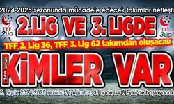 2 ve 3. Ligde yeni sezon takımları belli oldu... Zonguldak Kömürspor'un durumu hala belirsiz!
