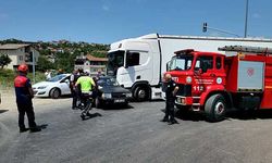 Karadeniz Ereğli'de trafik kazası: 8 yaşındaki çocuk yaralandı