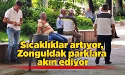 Sıcaklıklar artıyor, Zonguldak parklara akın ediyor