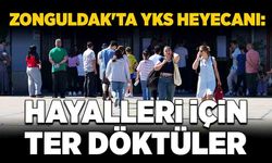 Zonguldak'ta YKS heyecanı: Hayalleri için ter döktüler