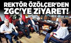 Rektör Özölçer'den ZGC'ye ziyaret
