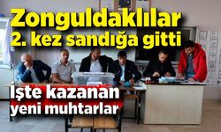 Zonguldaklılar 2. kez sandığa gitti! İşte Merkez ve ilçelerde kazanan yeni muhtarlar