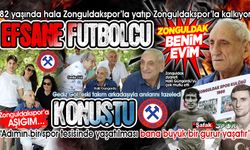 Zonguldakspor'un efsane futbolcusu Riva Halil Zonguldak’a geldi... “Zonguldaksporlu olmak bir ayrıcalıktır”