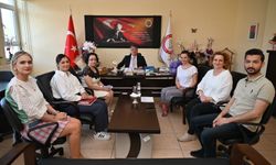 Rektör Özölçer'den Sağlık Bilimleri Fakültesi ve Ahmet Erdoğan MYO'ya Ziyaret