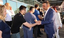 Vali Hacıbektaşoğlu, Bayram ziyaretlerinde bulundu