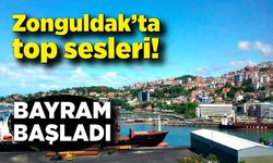 Zonguldak'ta top atışları paniğe neden oldu!