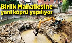 Birlik Mahallesine 21 metre uzunluğunda yeni köprü