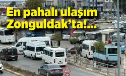 En pahalı ulaşım Zonguldak’ta