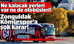Ne kalacak yerleri var ne de otobüsleri! Zonguldak Kömürspor’a şok karar!