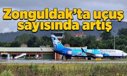 Zonguldak’ta uçuş sayısında artış