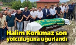 Halim Korkmaz son yolculuğuna uğurlandı