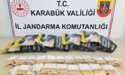 Karabük'te bin 700 makaron ve 3.5 kilo tütün ele geçirildi