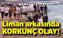 Zonguldak'ta liman arkasında korkunç olay!