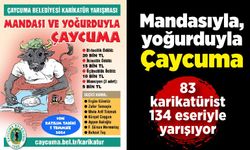 Çaycuma'da 83 karikatürist 134 eseriyle yarışıyor