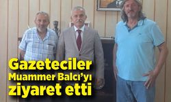 Zonguldak Gazeteciler Cemiyeti Muammer Balcı ziyaret etti