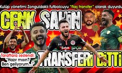Zonguldaklı yıldız futbolcu imzayı attı...  "Ailemize hoş geldin Cenk Şahin"