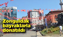 Zonguldak bayraklarla donatıldı