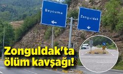 Zonguldak'ta ölüm kavşağı!