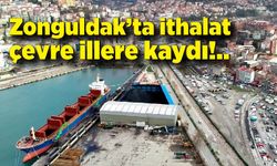 Zonguldak’ta ithalat çevre illere kaydı