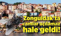 Zonguldak’ta camlar açılamaz hale geldi!