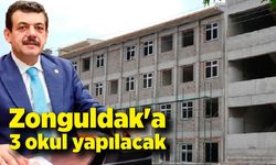 Zonguldak'a 3 okul yapılacak
