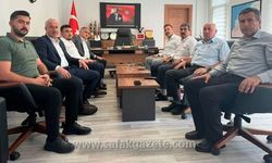 AK Parti’den İl Genel Meclisi Başkanına ziyaret