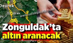 Zonguldak’ta altın aranacak