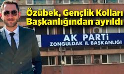 Benhur Özübek Gençlik Kolları Başkanlığından ayrıldı