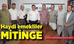 Haydi emekliler mitinge