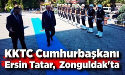 KKTC Cumhurbaşkanı Ersin Tatar,  Zonguldak'ta